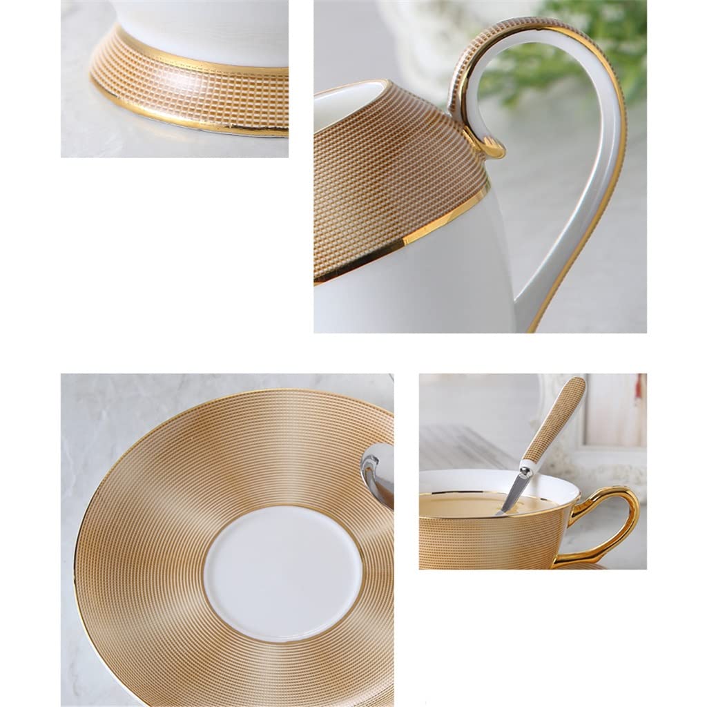 Zestaw do kawy z porcelany kostnej Phnom Penh Zestaw do herbaty z porcelany Kubek ceramiczny Cukierniczka Mlecznik Czajnik,