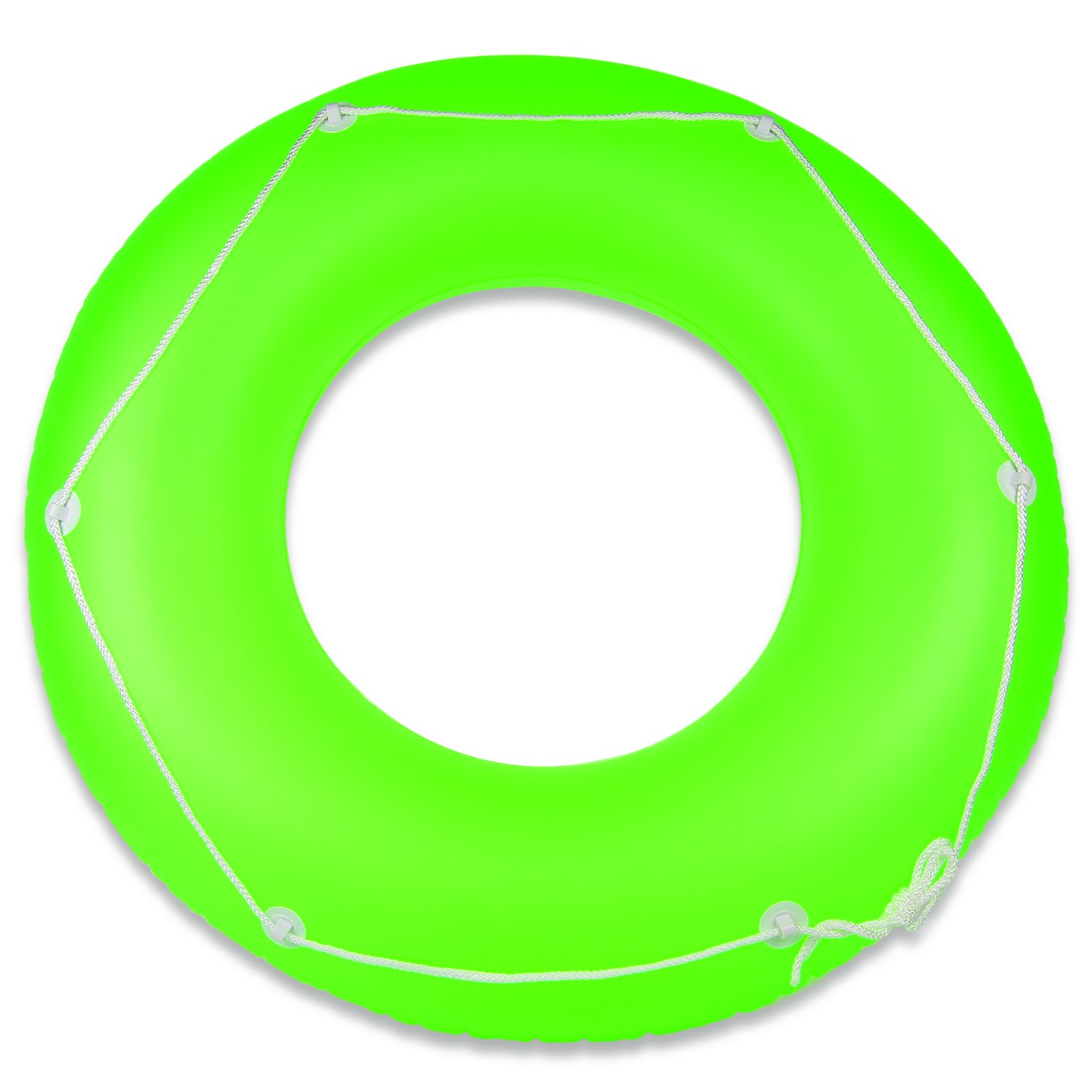 Poolmaster Neon Frost – Flotador interior grande para piscina, color verde