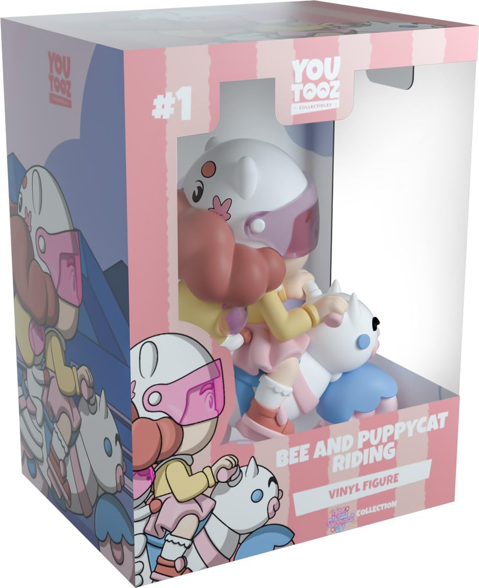 Youtooz Bee and Puppycat 4.4" Vinyl Figure, Collectible Bee and Puppycat Figure from Collection