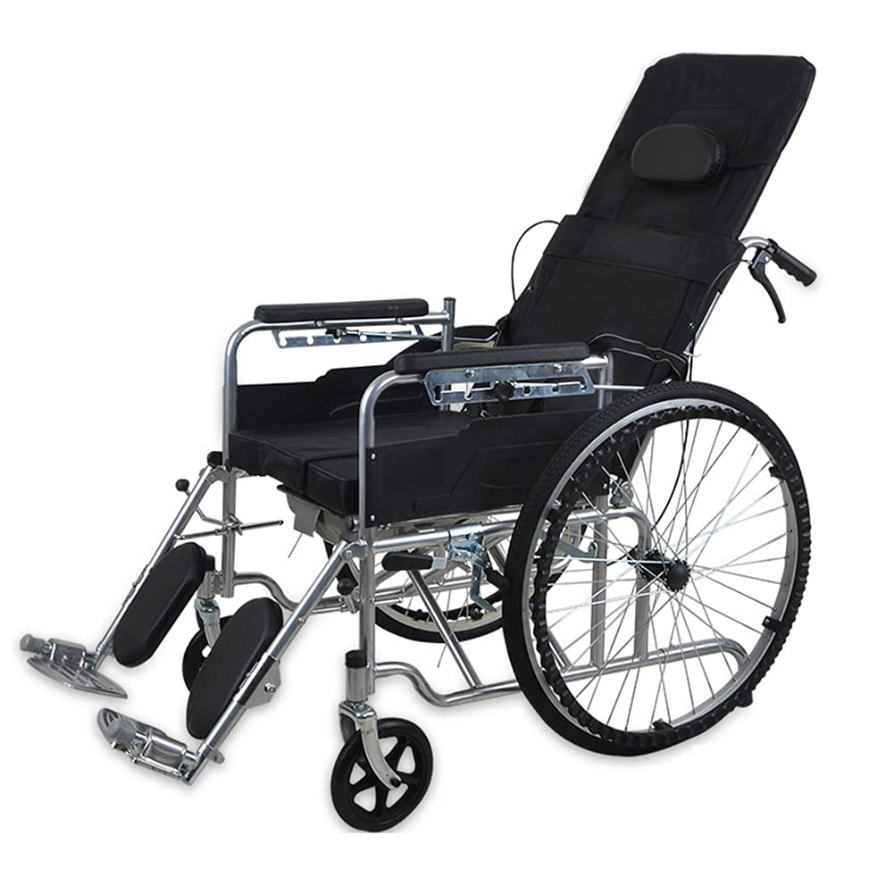 22x1 3/8 Ręczne Tylne Koła Wózka Inwalidzkiego,2 Kawałki Czarny Antypoślizgowe Gumowe Koła z Aluminiową Obręczą,do Wielu Standardowych Wózków Inwalidzkich