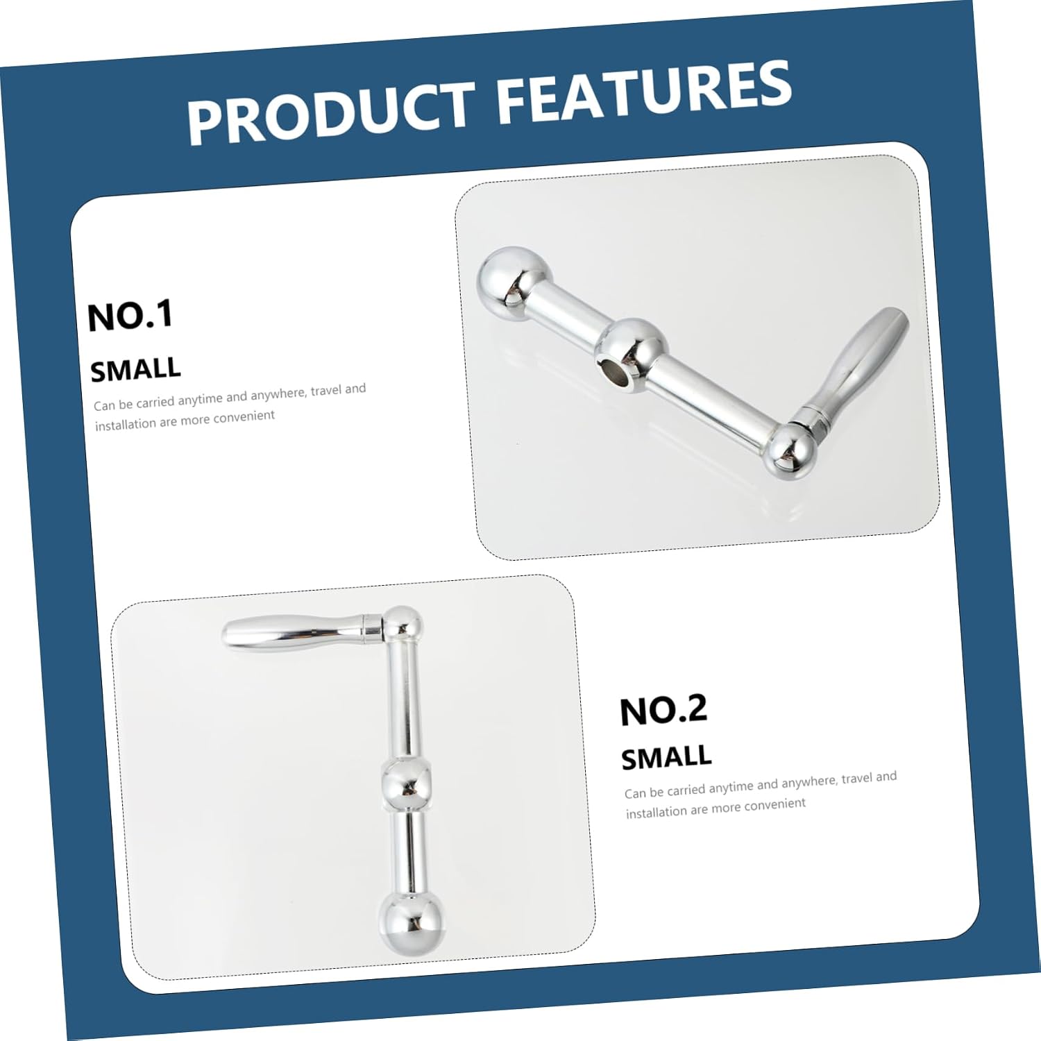 1Pc Three Ball Crank Handle for Milling Machine Table Practical Replacement Accessory for Equipment Maintenance Fit and Easy Installation
