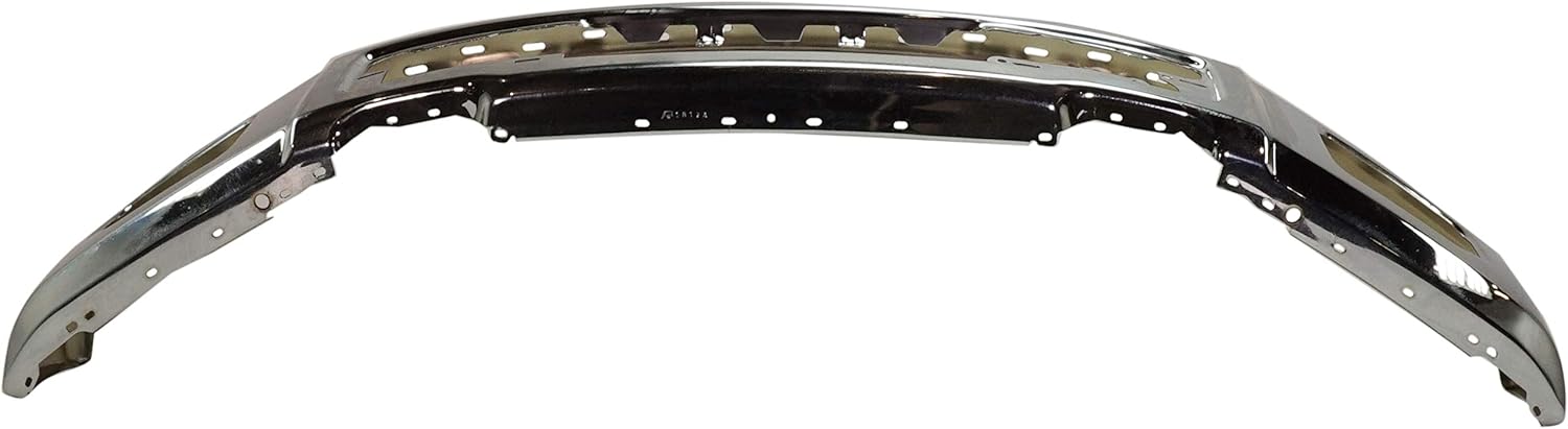 Garage-Pro Bumper Compatible with Ford F-150 2015-2017 For Models Without Side Cover Holes Chrome Front FO1002422