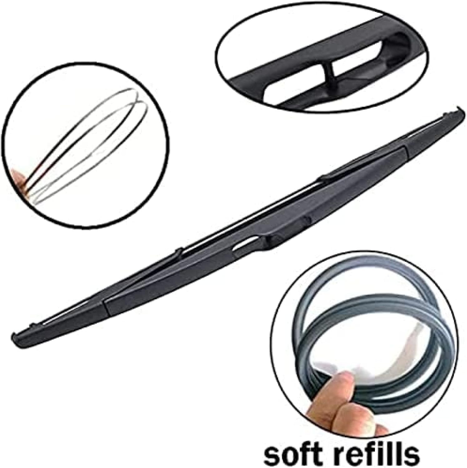 Car Rear Windshield Wiper Kit For Renault For Scenic 2 / Grand For Scenic MK 2 2003 2004-2009 rear wiper washer