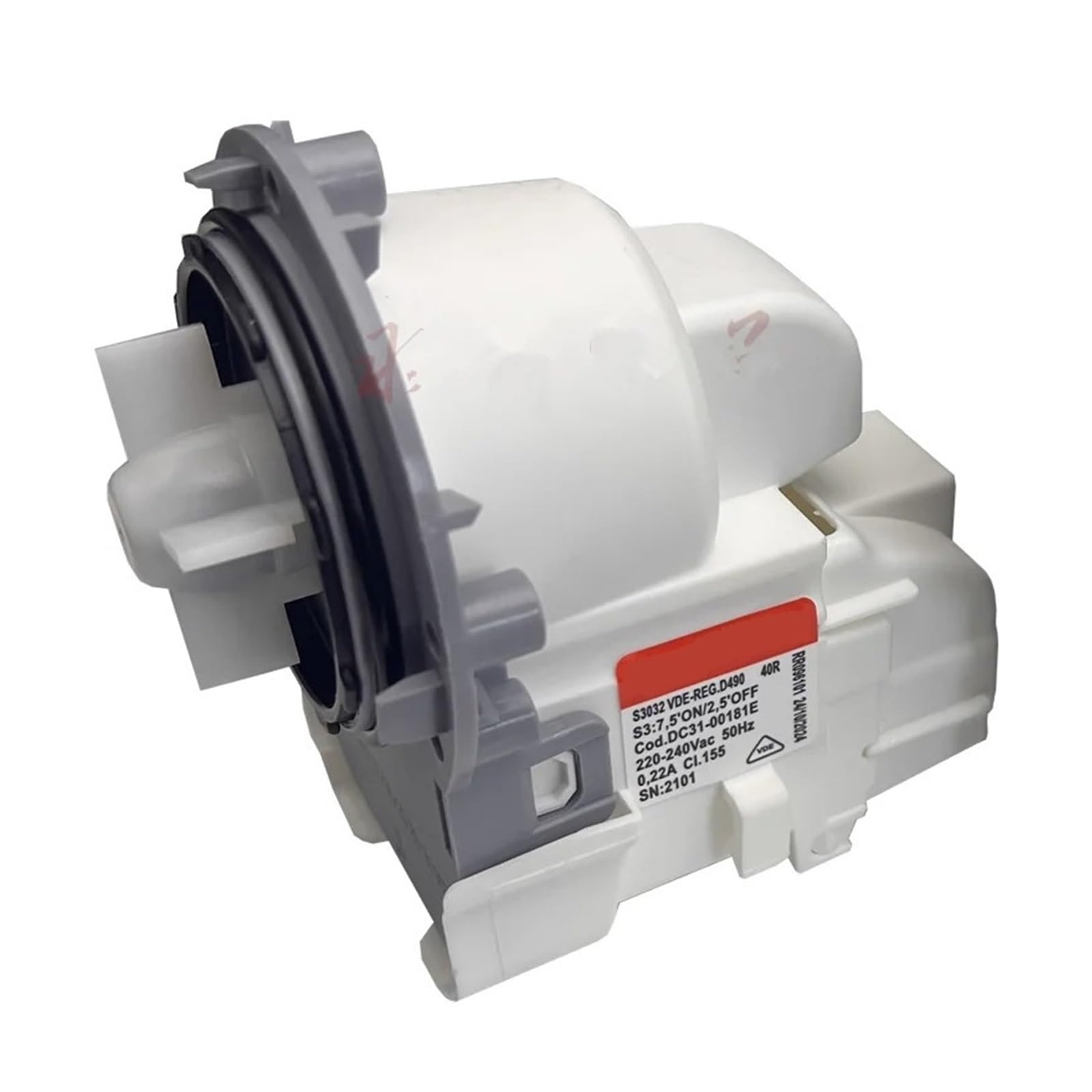 EKFBQBGW Washing Machine Drain Pump electronic starter DC31-00181E S3032 220V 50Hz Washer Drainage Parts