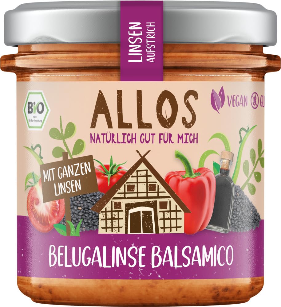 Linsen Aufstrich Belugalinse Balsamico 6 x 140 g