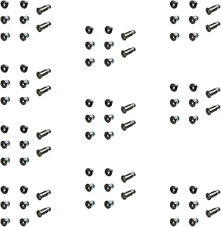 ChenGong - Space Gray Screws 80PCS 10 Sets Bottom Case Screws Pentalobe P5 923-00430 Replacement Compatible with MacBook Retina 12" A1534 2015 2016 2017 (Space Gray)