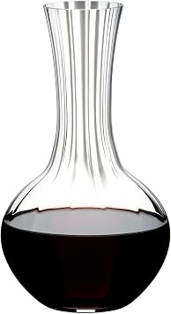 RIEDEL Performance Decanter Premium Machine-Made Crystal, Optical Blown Glass, Single Bottle Capacity, Dishwasher Safe, Single Pack 1490/13