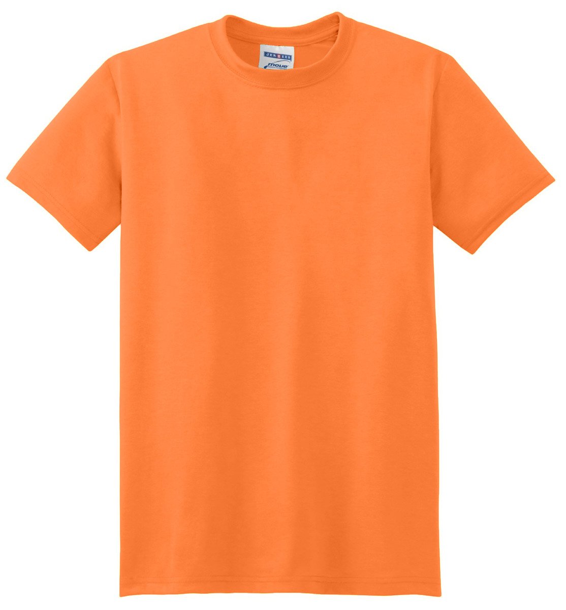 21M JZ 21MR MEN 5.3OZ 100% PLY TEE SAFETY ORANGE XL