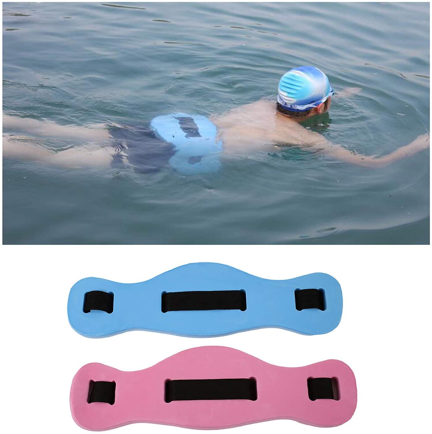 Mokshith Kid Adult Swimming Floating Belt Exercise Swim Support Device Safety Buoy Waistband for Kid Adult Pool Training Supplies Accessories (1 Pack) (B097TNM91M) Amazon Price History, Amazon Price Tracker