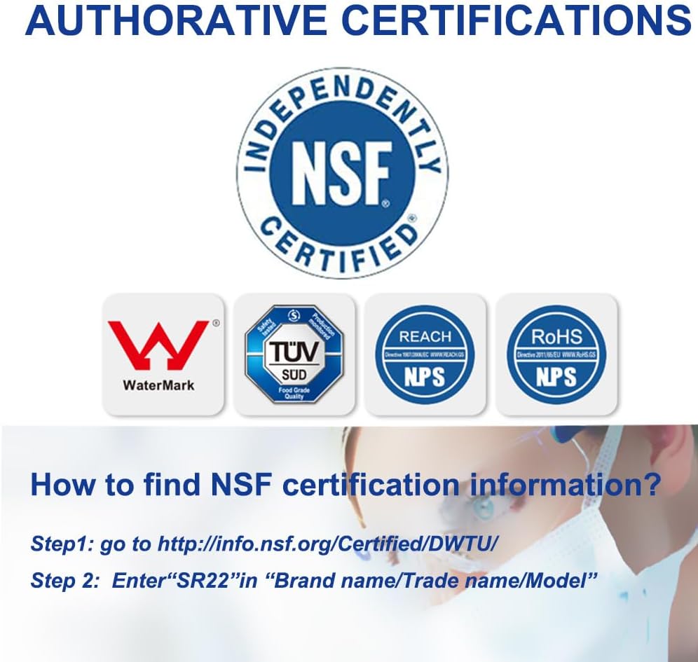 Refrigerator Water Filter Compatible with Frigidaire EPTWFU01, EWF02, Pure Source Ultra II, 3PACK1