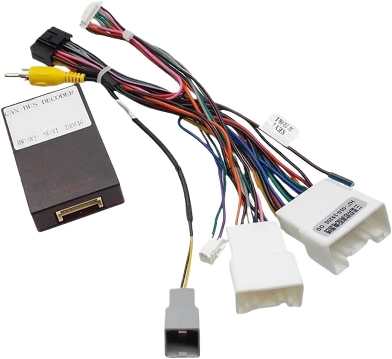 Car 16pin Audio Wiring Harness With Box Compatible with MITSUBISHI ECLIPSE Aftermarket Stereo Installation Wire