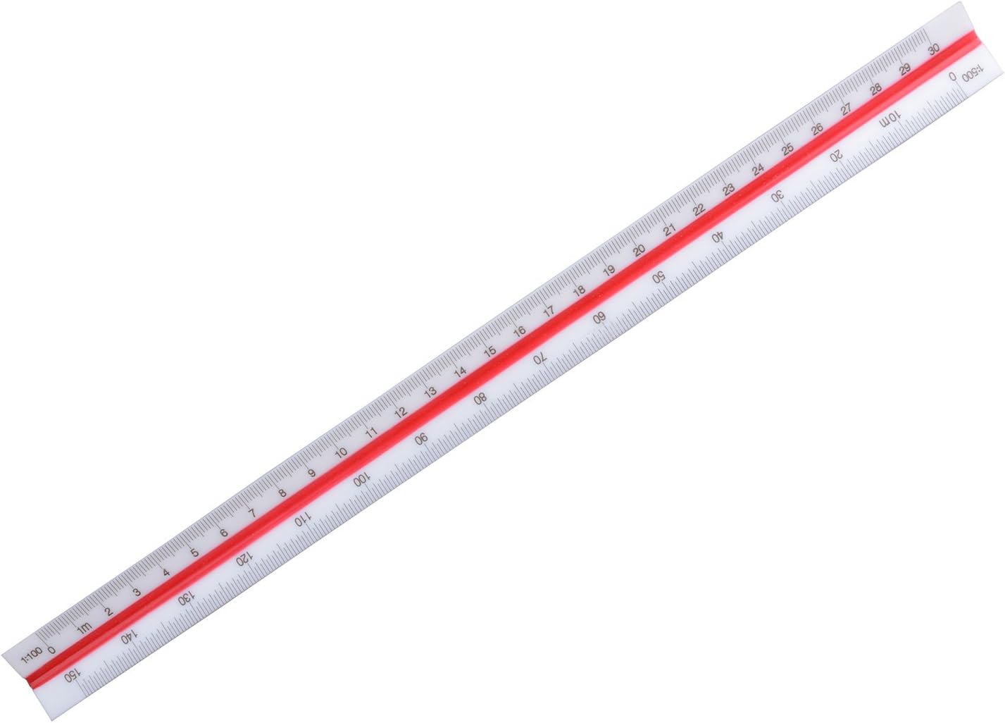 LKXHarleya Plastic Triangular Scale Ruler Triangular Engineering Scale Ruler : Office Products