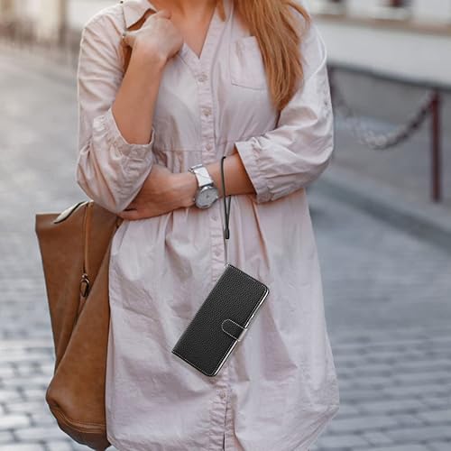 Miniatura 7 de Asuwish Funda de teléfono para Moto G7 Power/MotoG7 Supra/Moto7 Optimo Max con protector de pantalla y cubierta para cartera, soporte para tarjetas,