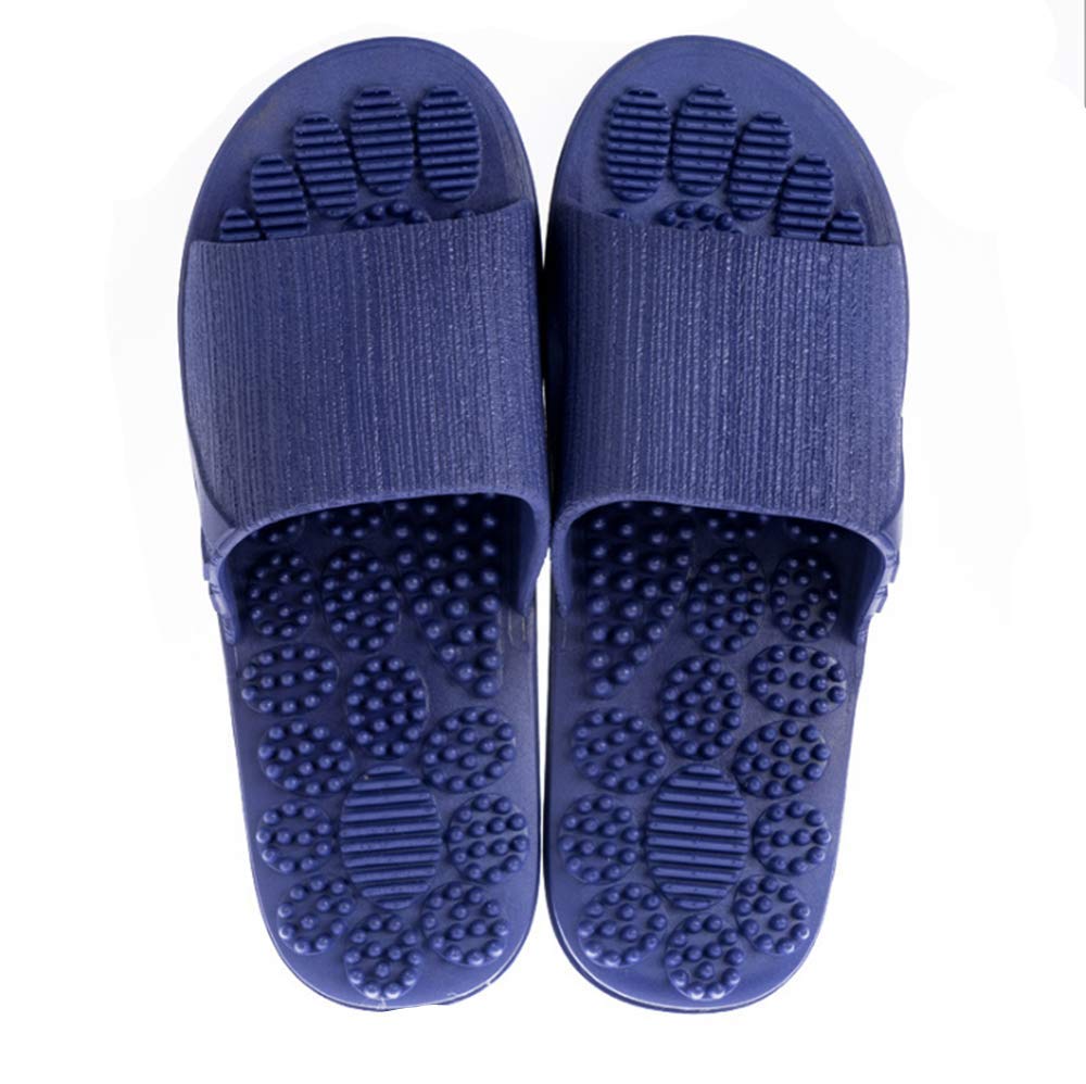 Couple Massage Slides Sandals Non-Slip Outdoor Indoor Athletic Bathroom Gym Shower Slippers 40-41