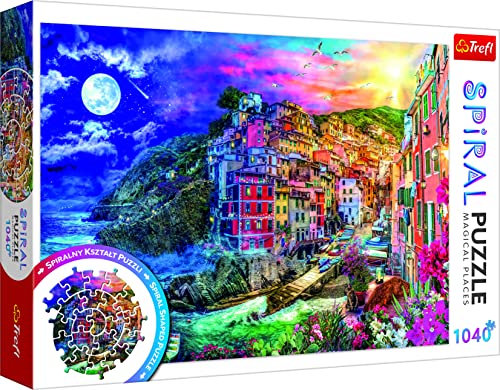Trefl 1040 Piezas, Espiral, Adultos y niños a Partir de 12 años Puzzle, Color bahía mágica...