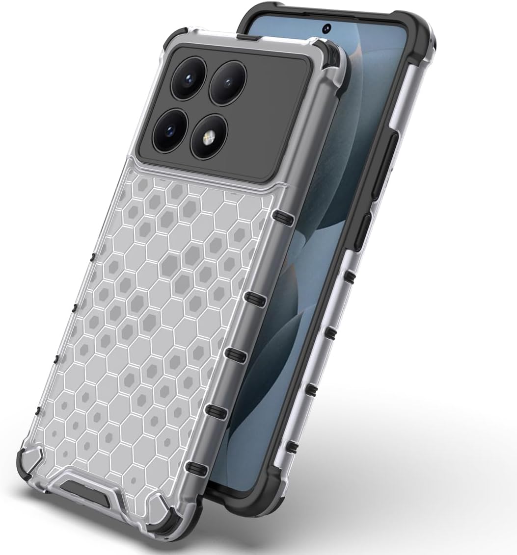 Custodia Rigida 2 In 1 Per Xiaomi Redmi Note 12 5G / Poco X5 5G - Cover Antiurdo Con Bumper TPU E Dorso Rigido Trasparente - Protezione 360° - Azzurro - 4