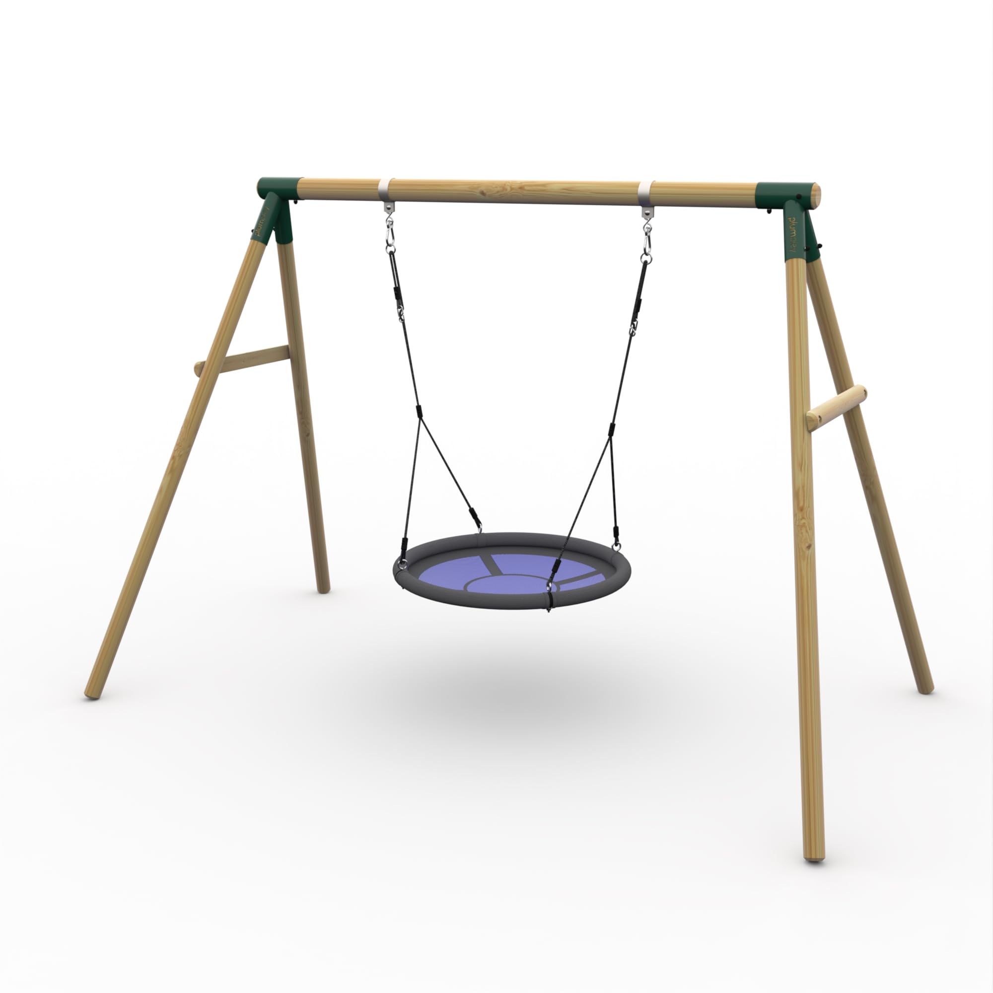 Plum Plum Spider Monkey Ii Wooden Garden Swing Set