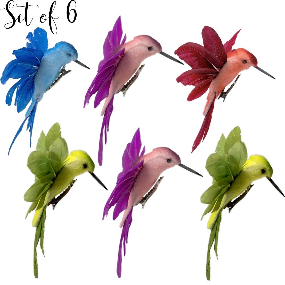 Amazon.com: Hummingbird Clip-on Ornaments - Assorted Colors - Set