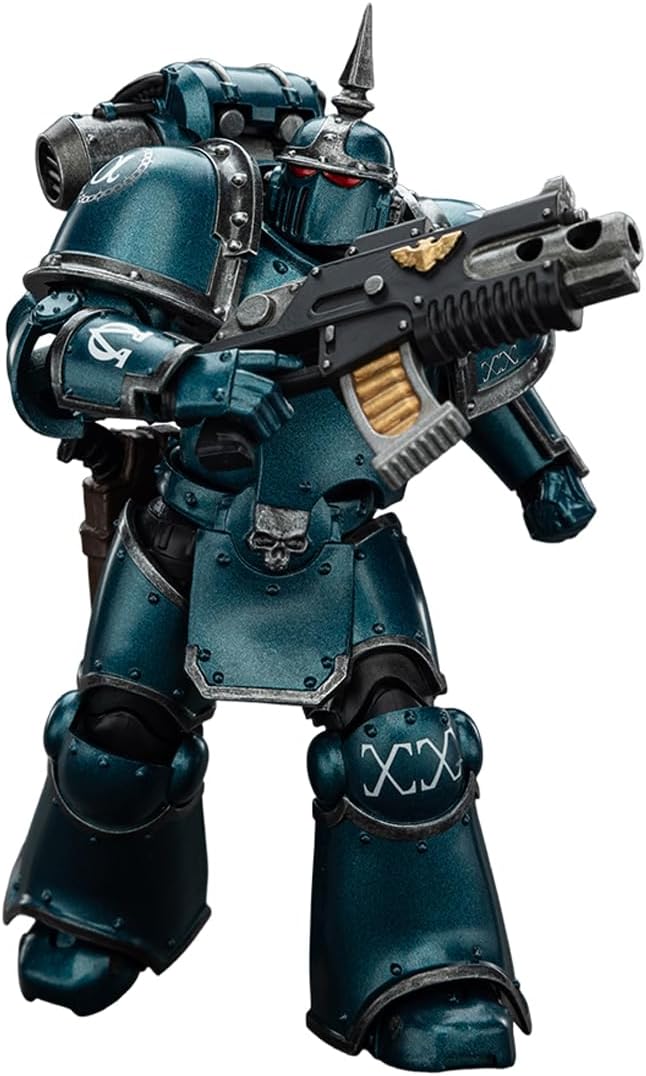 JOYTOY Warhammer 40,000 The Horus Heresy 1/18 Action Figure Alpha Legion MK III Tactical Legionary Collection Model Birthday Gifts