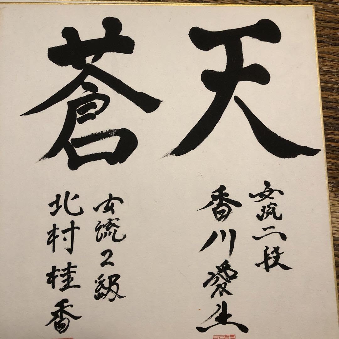 Amazon.co.jp: 香川愛生室谷由紀サイン色紙 4枚将棋 : 文房具 