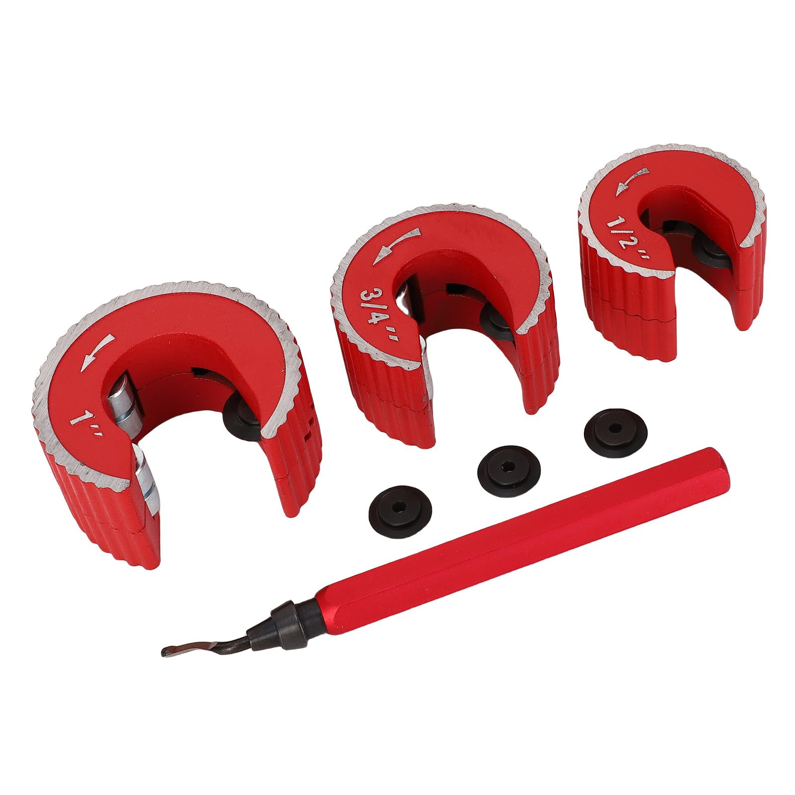 Tagliatubi per Rame 3 Pezzi, Tubo Tagliacavo 12,7 19 25,4 Mm con 3