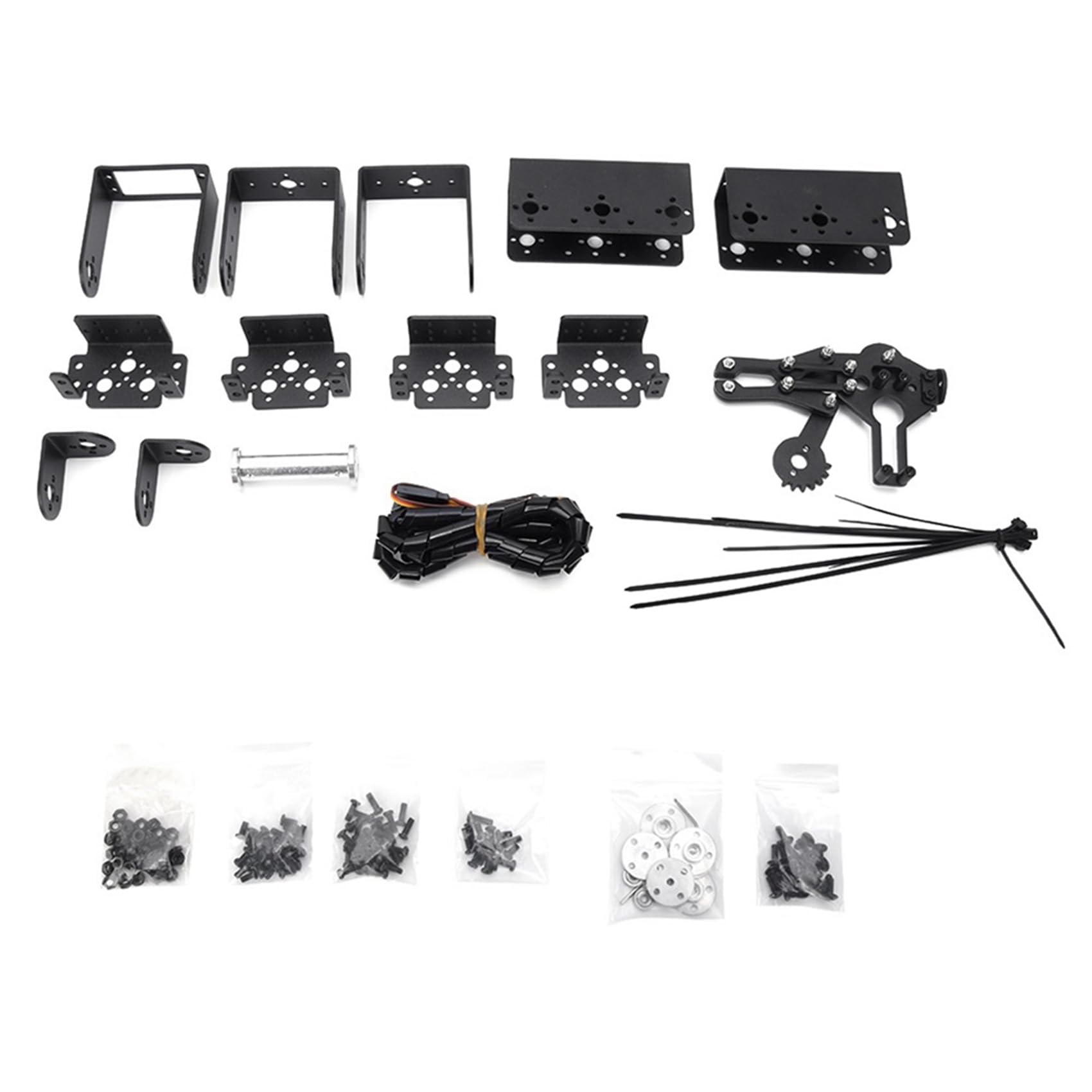 2X Zestaw Chwytaków do Ramienia Mechanicznego Robota 6DOF Manipulator DOF Manipulator Klasy Przemysłowej do Robotyki