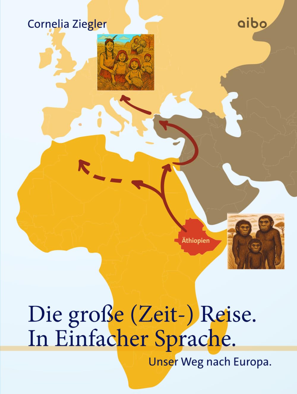 Die große (Zeit-) Reise. In Einfacher Sprache.: Unser Weg nach Europa.