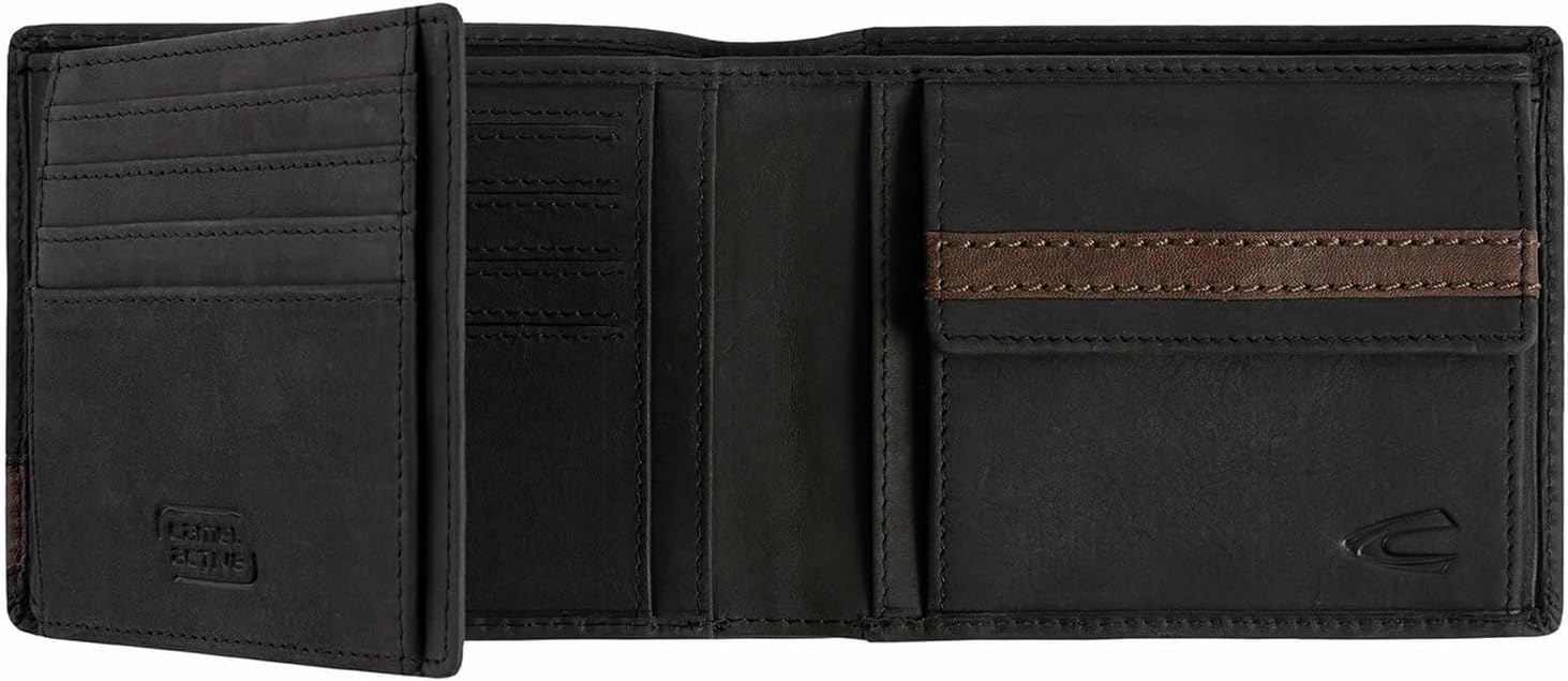 Camel Active Men's Coin Pouch, Black (Schwarz), 12 Centimeters