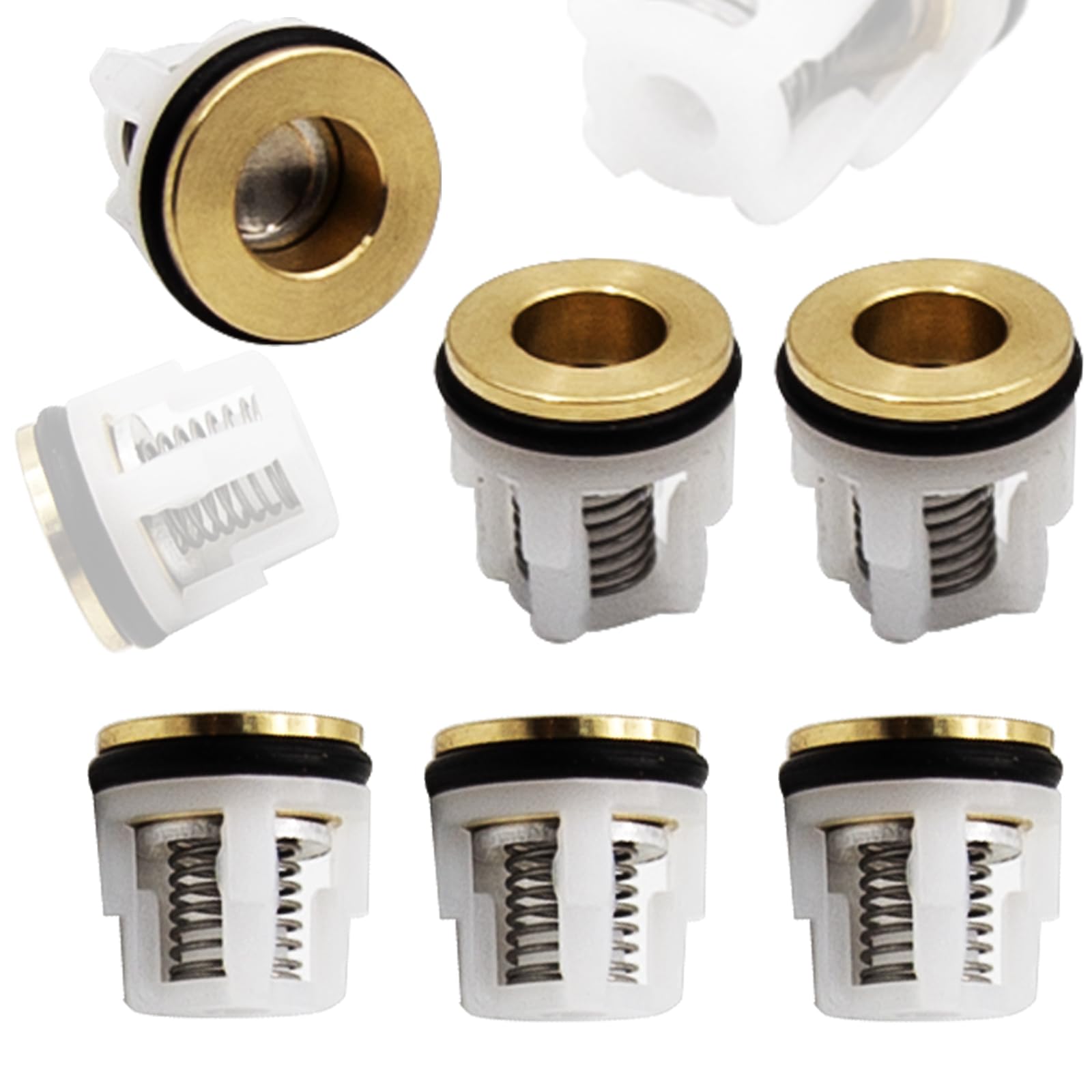 Garosa Federrückschlagventil 10er Set - Für Luftkompressoren