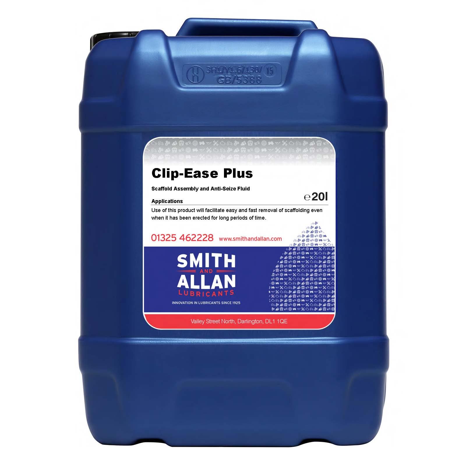 Scaffolders Clip Lube Scaffold Anti-Seize Assembly Fluid Penetrating Oil 20 Litre 20L