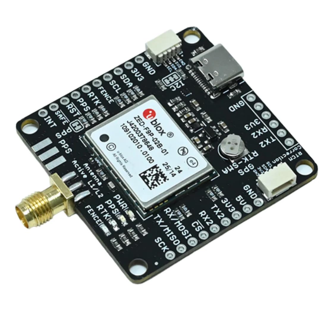 ETC 14台 GPS 9台 SmartElex GPS-RTK Board RTK GNSS Module ZED-F9P-04B | High