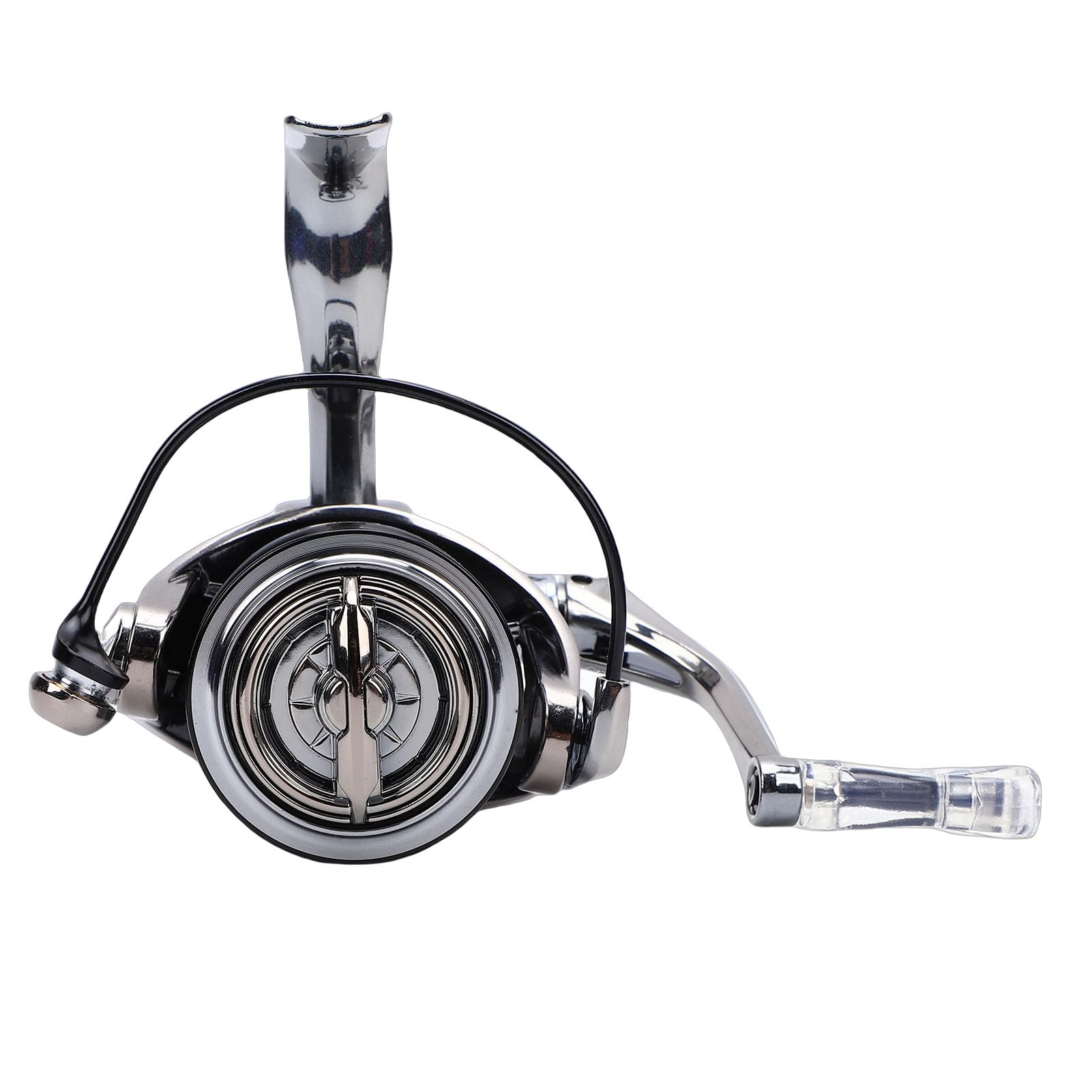 Yosoo Health Gear Kołowrotek Lekki Kołowrotek Spinningowy z Włókna Węglowego 4KG Hamulec 5.2 1 Przełożenie Szpula ze Stopu Aluminium dla Wędkarzy Słodkowodnych Słodkowodnych