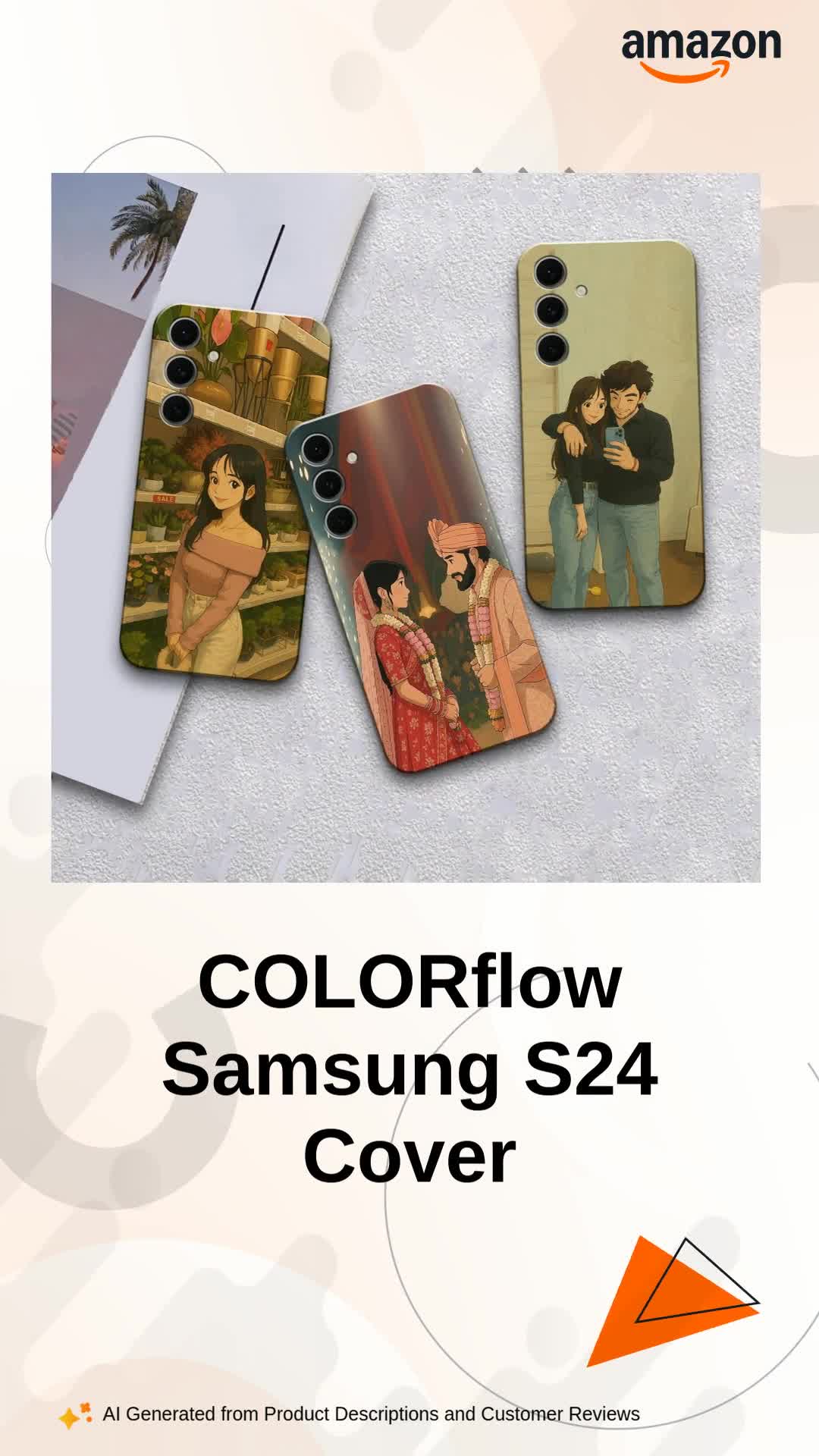 Watch COLORflow Samsung S24 Cover on Amazon Live