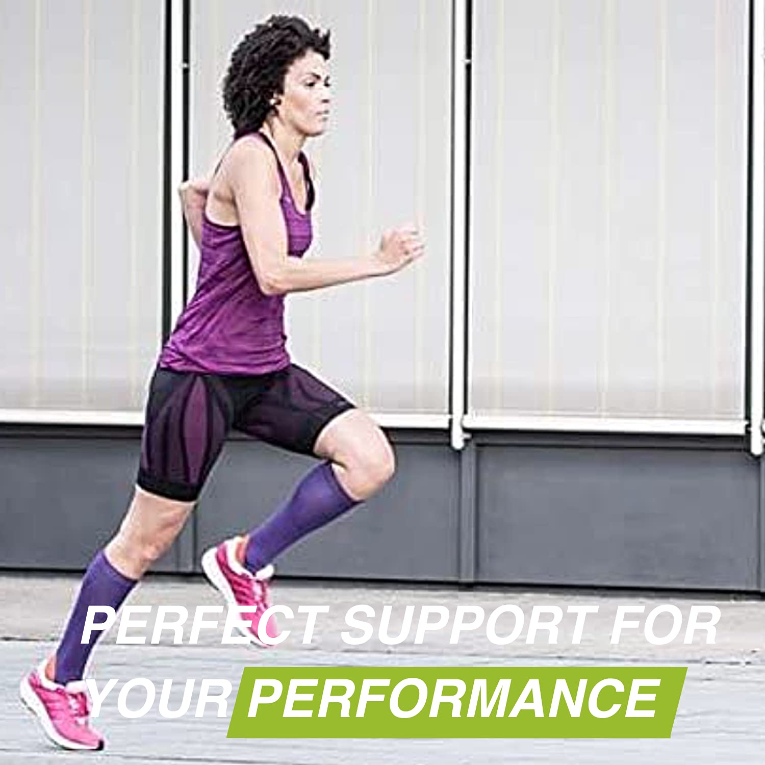 Sport Kompressionshose 3/4 Under Pressure Accelerator Woman (Starke Kompression) - Höchste Qualität, Made in Germany!