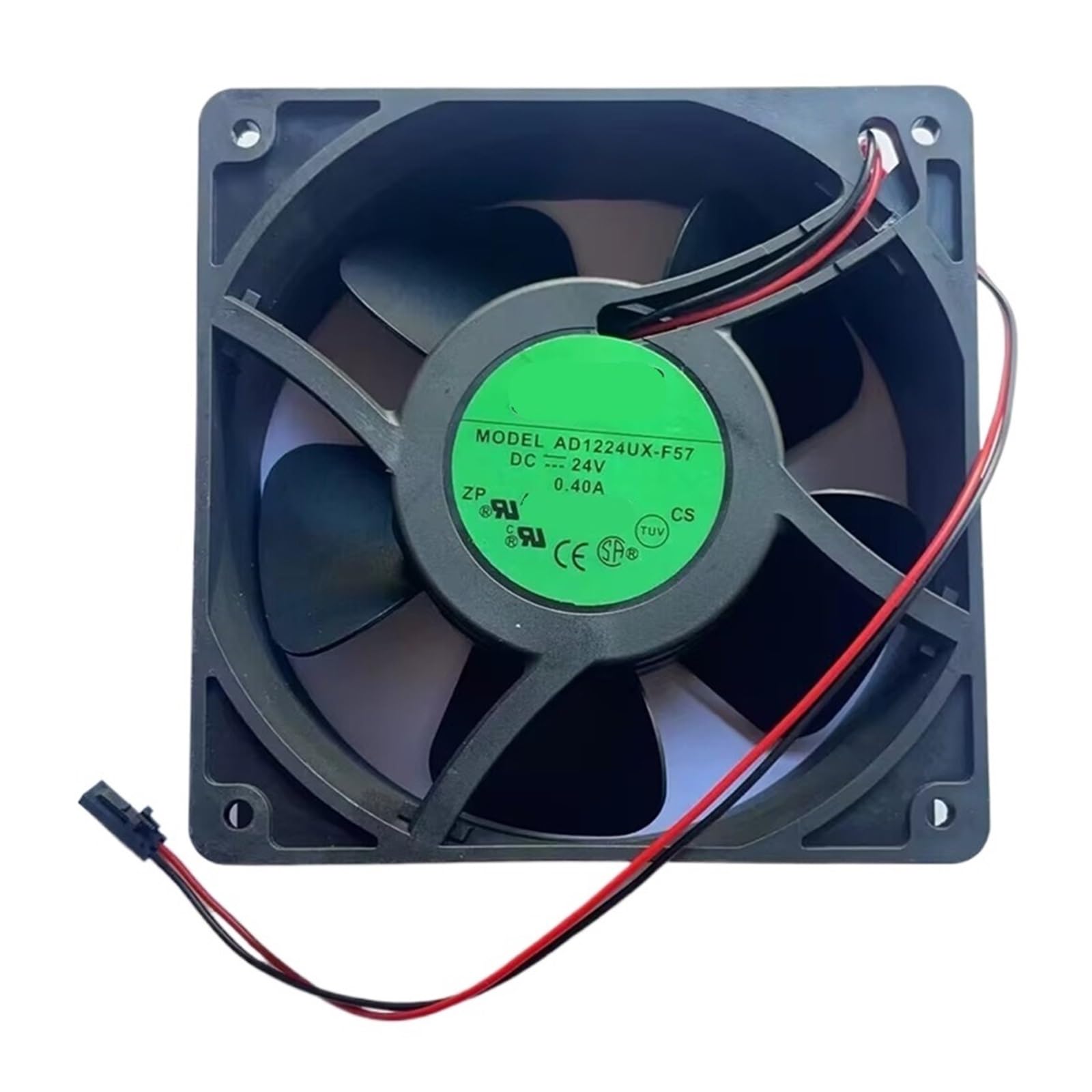 EAHWCXSD 120x120x38mm 1238 DC24V 0.4A AD1224UX-F57 12cm 2wire dc cooling Fan