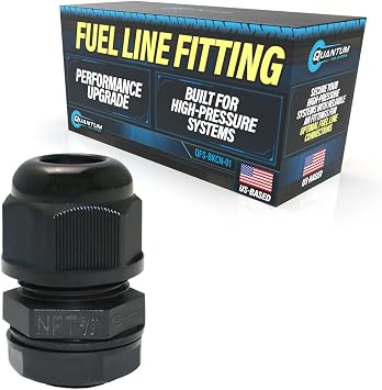 QFS High-Amperage Fuel Pump Bulkhead Fitting Universal Fit
