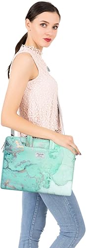 Miniatura 5 de MOSISO Bolsa de hombro para laptop compatible con MacBook AirPro, portátil de 13-13.3 pulgadas, compatible con MacBook Pro de 14 pulgadas 2023-2021