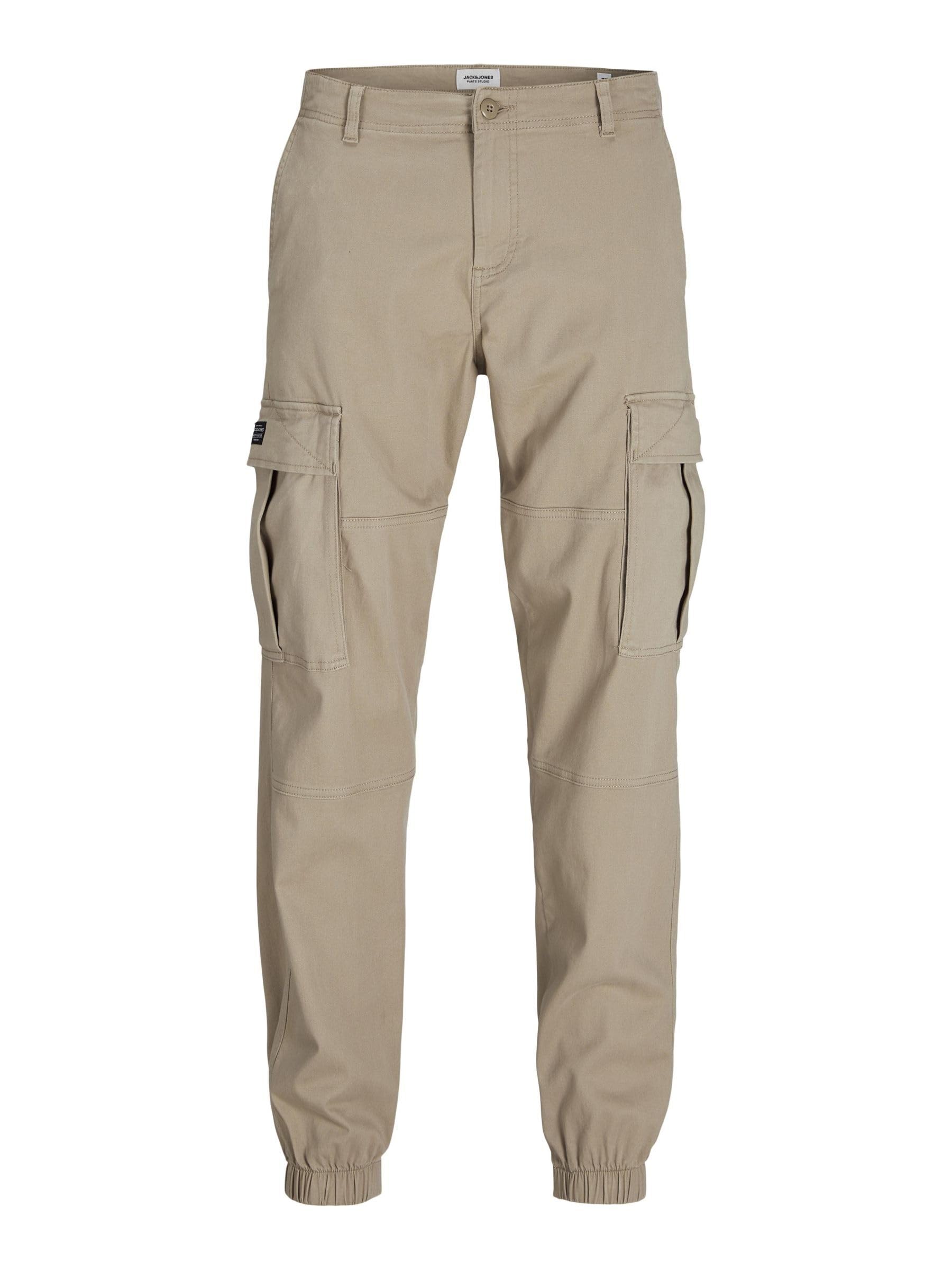 JACK & JONES Jjipaul Jjflake, Pantaloni da Uomo, Beige(Crockery), 36W / 32L