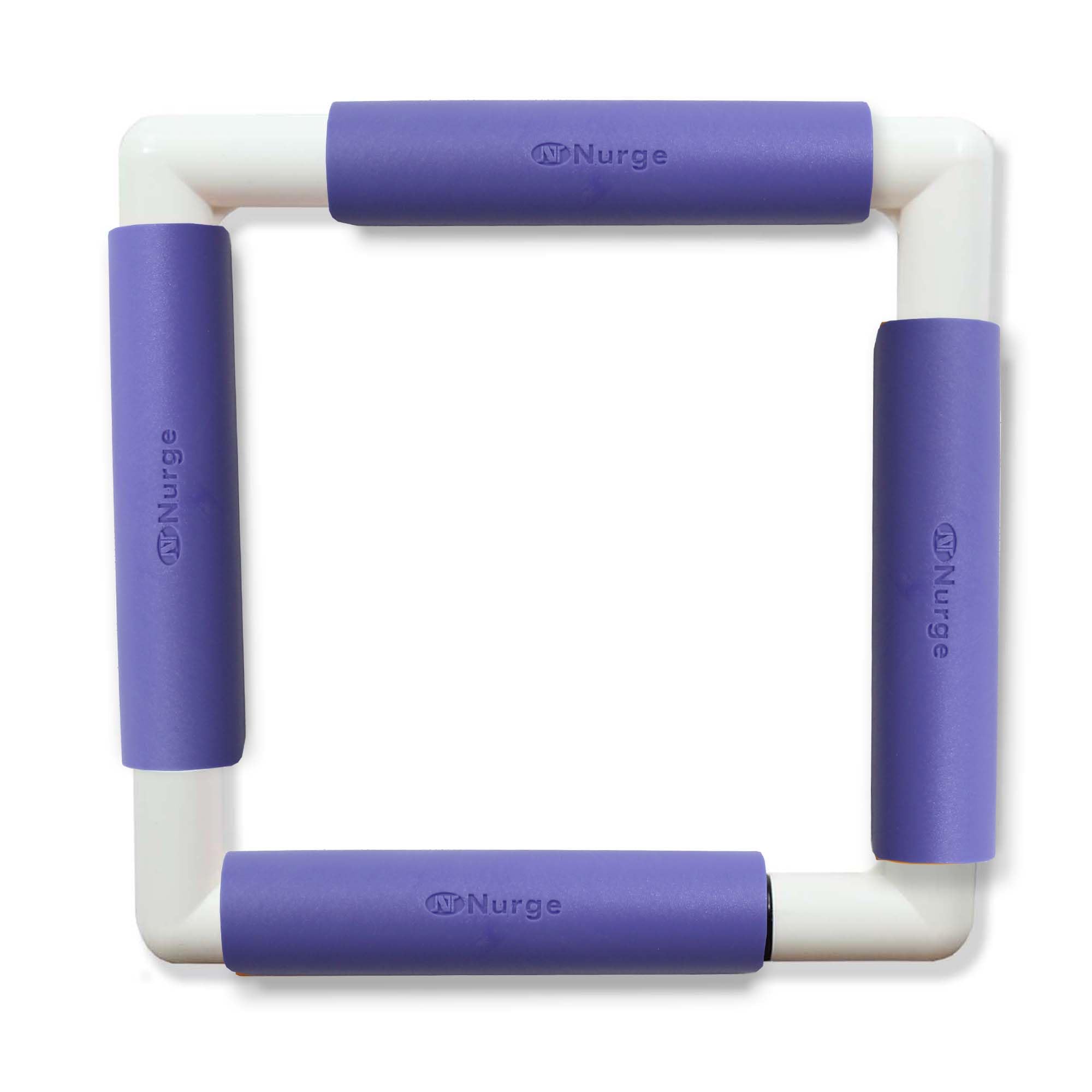 Whitecroft Essentials Purple Nurge Embroidery Snap Frame Lightweight Cross Stitch Tapestry Needlework Hoop 21Cm X 21Cm (Purple)