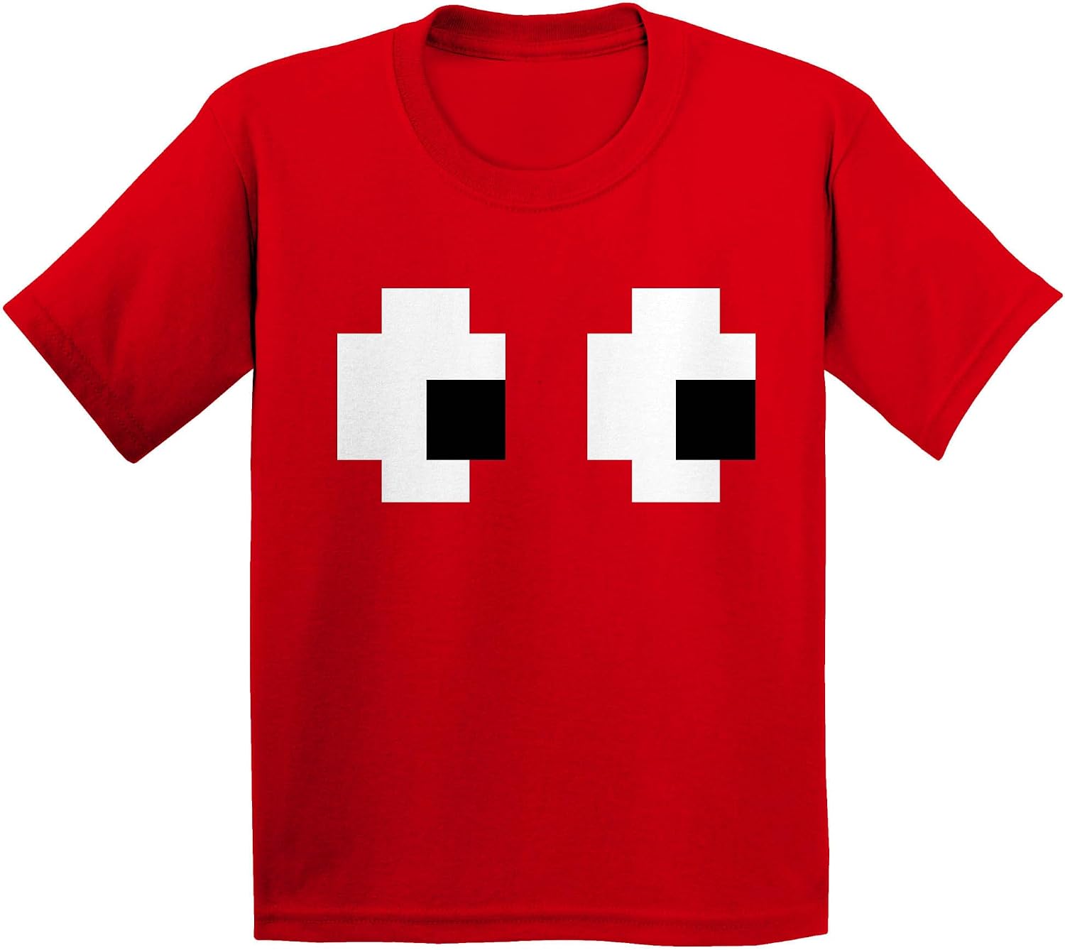 Funny Halloween Group Costume Ghost Eyes Retro Unisex T-Shirt for Men Women Kids Shirt for Halloween