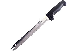 Carving Bread Knife - Ultra Sharp Surgical Stainless Steel Frozen Food Knife