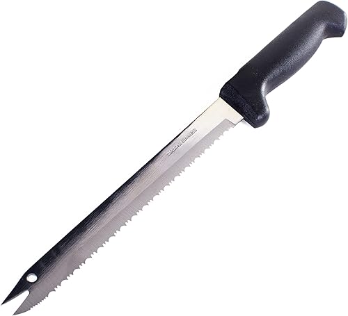 Cuchillo para cortar pan  Cuchillo de cocina serrado de acero inoxidable quirúrgico ultra afilado de 8 pulgadas  Nunca necesita afilar  Como se ve
