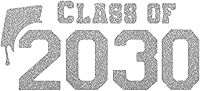 Vista 19 de Class of 2030 Iron On Decal, Graduation Shirt Transfer, Graduate Tshirt Patch, DIY Crafts, Graduation Cap, Pick Size and Color, Iron-On Almost Old