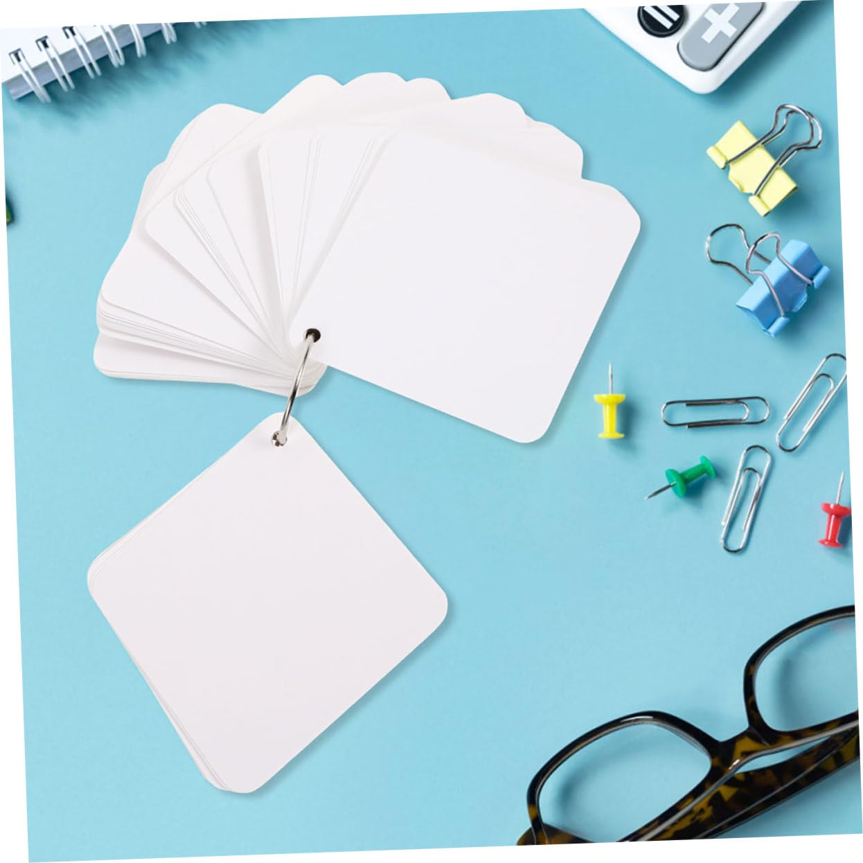 Weiße Leere Karteikarten 300 Blatt Papier für Notizen