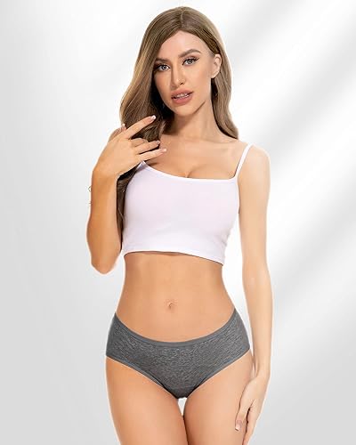 Miniatura 2 de Ropa interior para mujer, de flujo pesado, para el período menstrual, a prueba de fugas, bragas hipster para mujeres, adolescentes, niñas, paquete