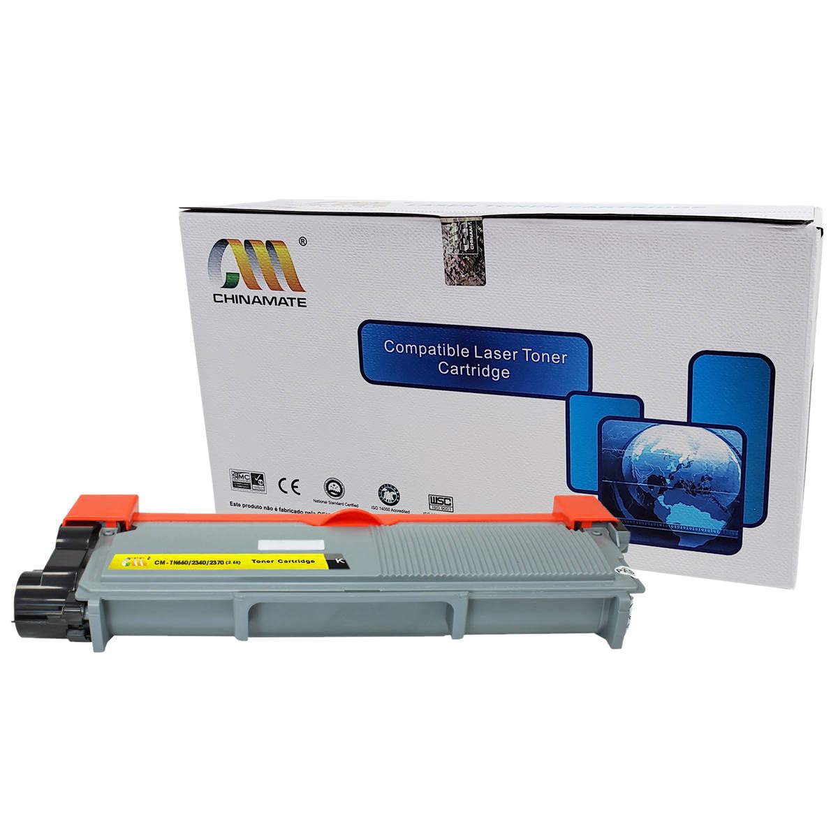 Toner compatível Brother TN660 TN2370 HL L2300 L2340 L2360 L2365