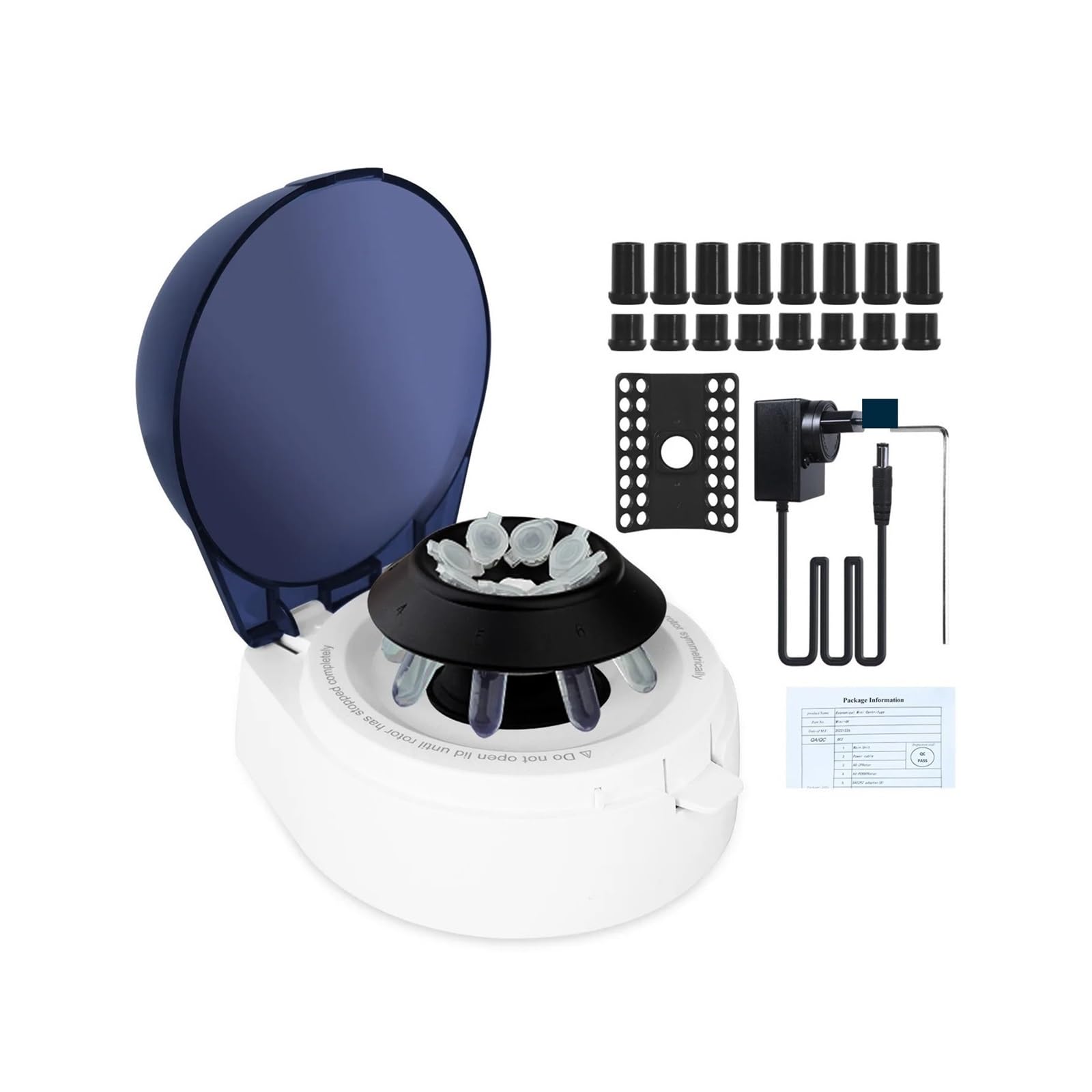 Centrífuga PCR eléctrica Mini-4K, minicentrífuga de sobremesa 7000 rpm for plasma sanguíneo, for tubo centrífuga 2 ml para laboratorio, para la investigación