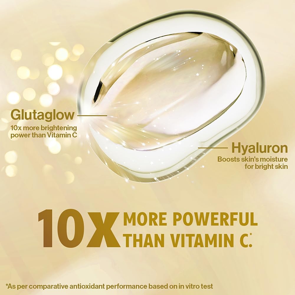Vaseline Gluta-Hya Flawless Glow Lotion for Face & Body | Gives Brighter Skin | Glutathione & Pro-Retinol Infused Moisturizer, 200ml 2