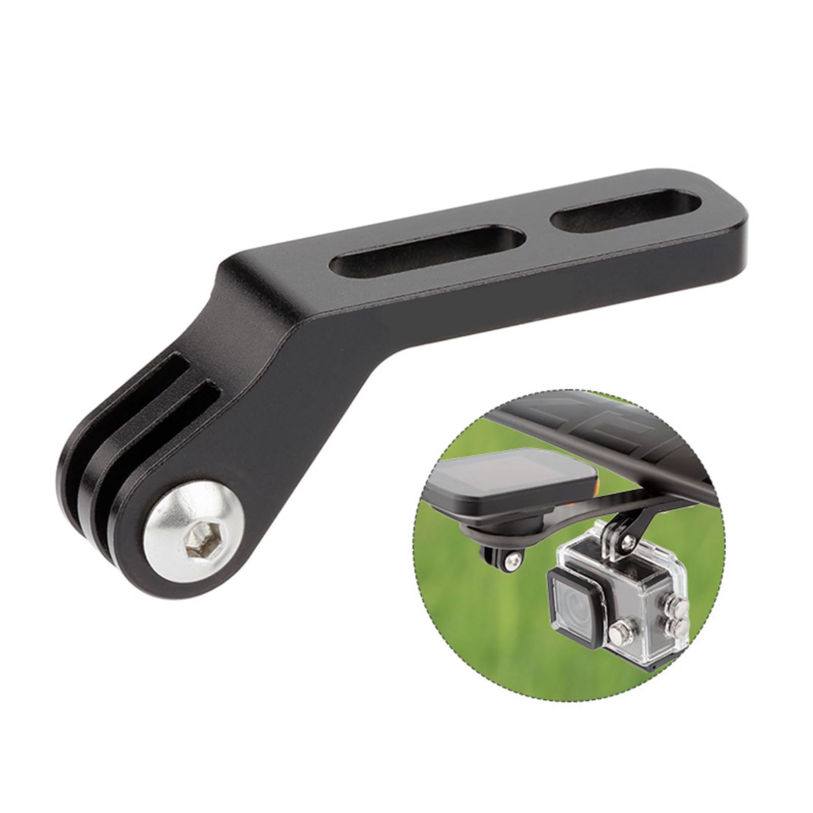 Shurhome Bicycles Handlebars Belows Bracket 2 Preset Hole Extension Stand Bicycles Saddles Rear Light Bracket