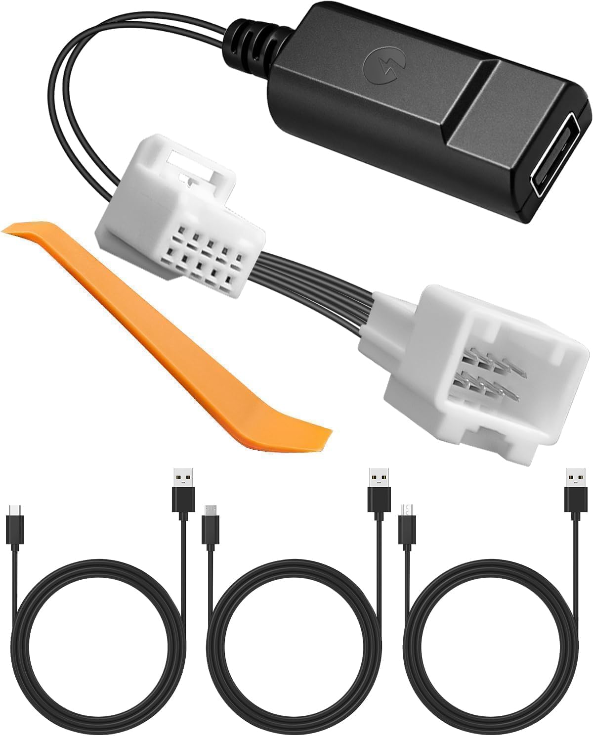 Dashcam Power Adapter (10 pin Type B) Fits for Toyota Lexus Subaru, Compatible with Select Models with Auto Dimming Rearview Mirror